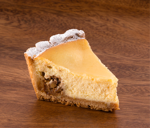 くるみ入りリコッタチーズケーキ